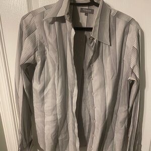 Grey Button Down Size 12